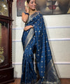 Rama Paithani Silk Saree | Festive & Party Wear