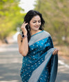 Rama Paithani Silk Saree | Wedding & Reception Wear