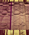 Rani Pink Kanjivaram Silk Saree | Traditional Wedding Wear