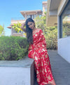 Red Banarasi Silk Saree | Bridal & Festive Wear