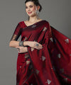 Red Banarasi Silk Saree | Bridal & Festive Wear
