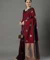 Red Banarasi Silk Saree | Bridal & Festive Wear
