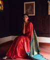 Red Banarasi Silk Saree | Bridal & Festive Wear
