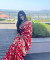 Red Banarasi Silk Saree | Bridal & Festive Wear