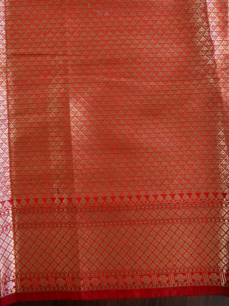 Red Banarasi Silk Saree | Ethnic Wear for Women