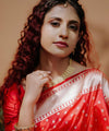 Red Banarasi Silk Saree | Ethnic Wear for Women