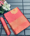 Red Banarasi Silk Saree | Ethnic Wear for Women
