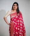 Red Banarasi Silk Saree | Ethnic Wear for Women