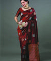 Red Banarasi Silk Saree | Festival & Ceremony Wear