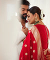 Red Banarasi Silk Saree | Festival & Ceremony Wear