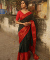 Red Banarasi Silk Saree | Festive & Party Wear