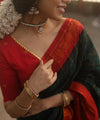 Red Banarasi Silk Saree | Festive & Party Wear