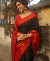 Red Banarasi Silk Saree | Festive & Party Wear