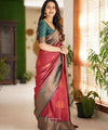 Red Banarasi Silk Saree | Traditional Wedding Wear