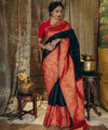 Red Banarasi Silk Saree | Traditional Zari Weave