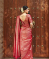 Red Banarasi Silk Saree | Traditional Zari Weave