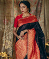 Red Banarasi Silk Saree | Traditional Zari Weave