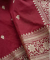 Red Banarasi Silk Saree | Wedding & Festive Wear