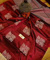 Red Banarasi Silk Saree | Wedding & Festive Wear
