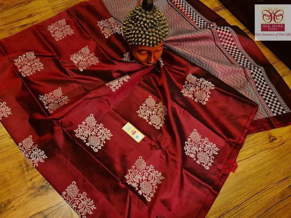 Red Banarasi Silk Saree | Wedding & Festive Wear