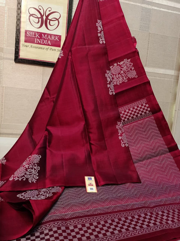 Red Banarasi Silk Saree | Wedding & Festive Wear