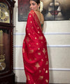 Red Banarasi Silk Saree | Wedding & Festive Wear