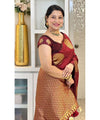 Red Banarasi Silk Saree | Wedding & Festive Wear