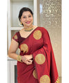 Red Banarasi Silk Saree | Wedding & Festive Wear
