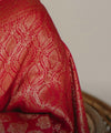 Red Banarasi Silk Saree | Wedding & Reception Wear