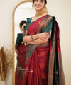 Red Banarasi Silk Saree | Wedding & Reception Wear