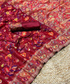 Red Cotton Saree | Everyday Ethnic Wear