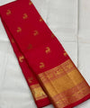 Red Kanjivaram Silk Saree | Bridal & Festive Wear