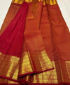 Red Kanjivaram Silk Saree | Bridal & Festive Wear