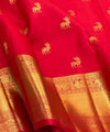 Red Kanjivaram Silk Saree | Bridal & Festive Wear