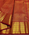 Red Kanjivaram Silk Saree | Bridal & Festive Wear