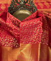 Red Kanjivaram Silk Saree | Ethnic Wear for Women