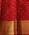 Red Kanjivaram Silk Saree | Ethnic Wear for Women