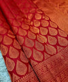 Red Kanjivaram Silk Saree | Ethnic Wear for Women