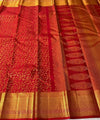 Red Kanjivaram Silk Saree | Ethnic Wear for Women