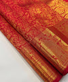 Red Kanjivaram Silk Saree | Festival & Ceremony Wear