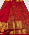 Red Kanjivaram Silk Saree | Festival & Ceremony Wear