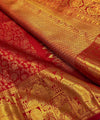 Red Kanjivaram Silk Saree | Festival & Ceremony Wear