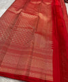 Red Kanjivaram Silk Saree | Festive & Party Wear