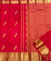 Red Kanjivaram Silk Saree | Festive & Party Wear
