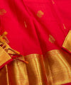 Red Kanjivaram Silk Saree | Festive & Party Wear