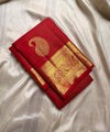 Red Kanjivaram Silk Saree | Festive & Party Wear
