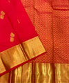 Red Kanjivaram Silk Saree | Festive & Party Wear