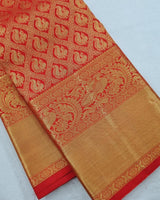 Red Kanjivaram Silk Saree | Traditional Wedding Wear
