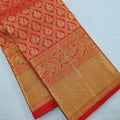 Red Kanjivaram Silk Saree | Traditional Wedding Wear