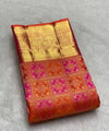 Red Kanjivaram Silk Saree | Traditional Wedding Wear